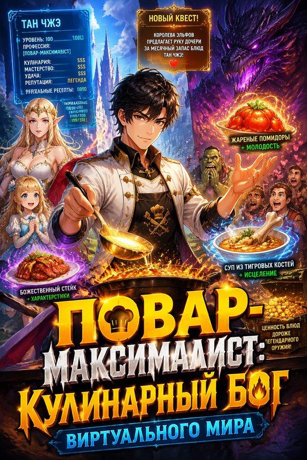 Повар-максималист: Кулинарный бог виртуального мира