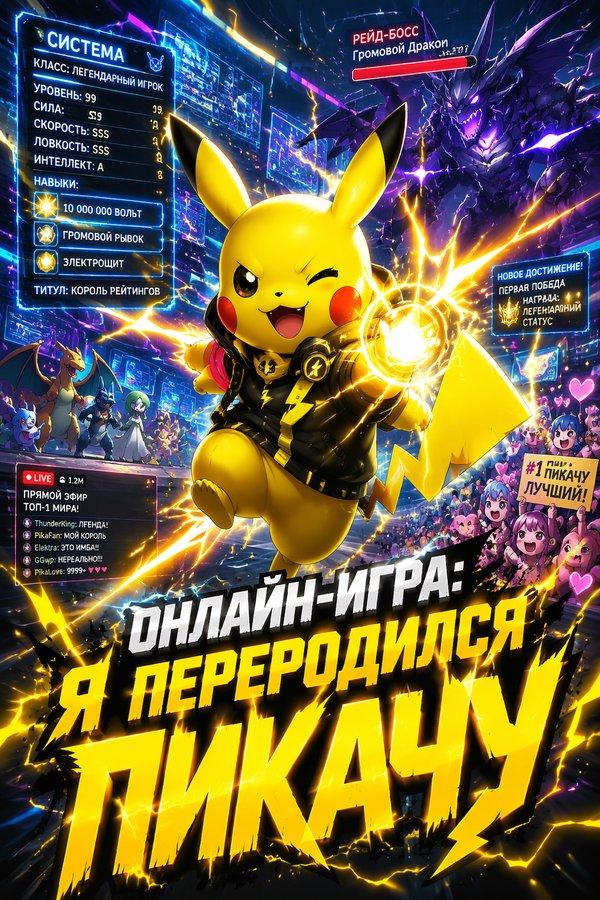 Онлайн-игра: Я переродился Пикачу