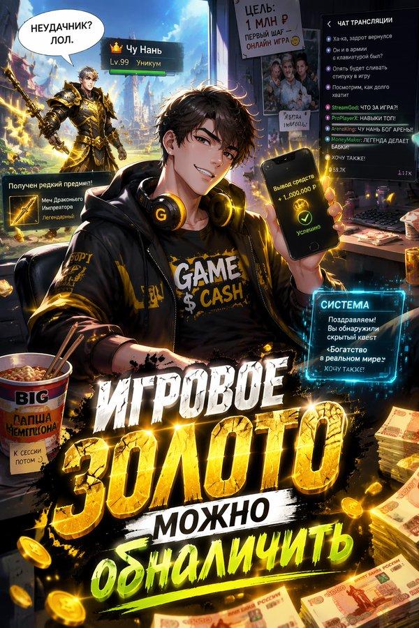 Игровое золото можно обналичить