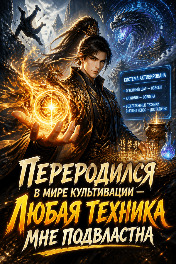 Переродился в мире культивации — любая техника мне подвластна