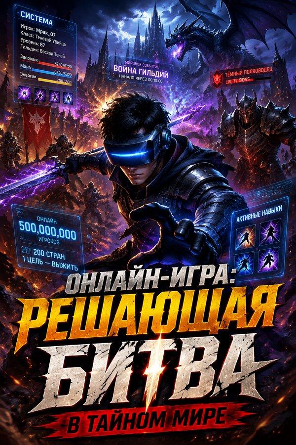Онлайн-игра: Решающая битва в тайном мире