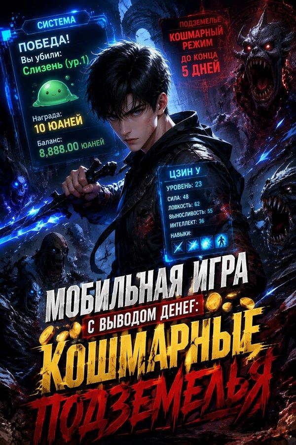 Мобильная игра с выводом денег: Кошмарные подземелья