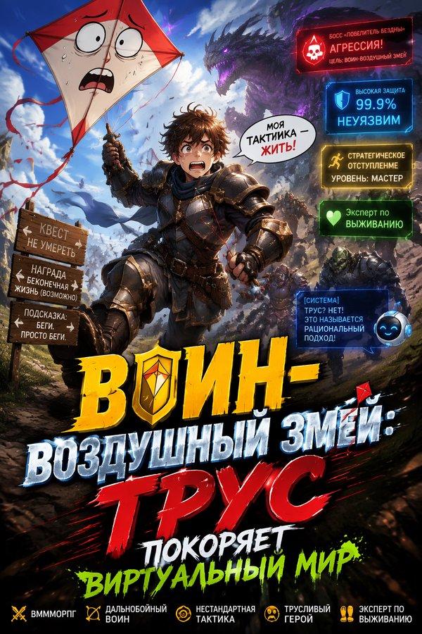 Воин-воздушный змей: Трус покоряет виртуальный мир