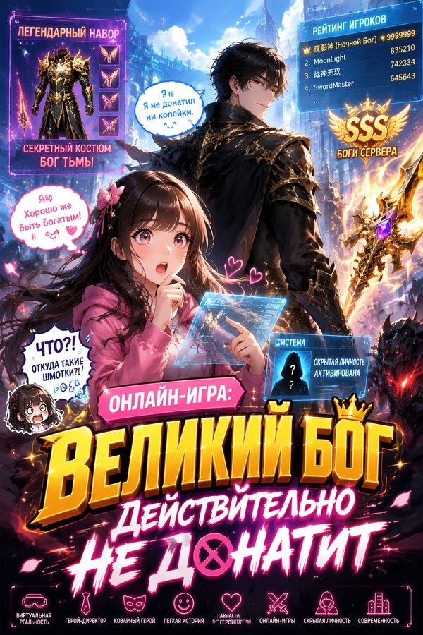 Онлайн-игра: Великий бог действительно не донатит