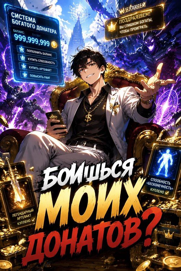 Боишься моих донатов?