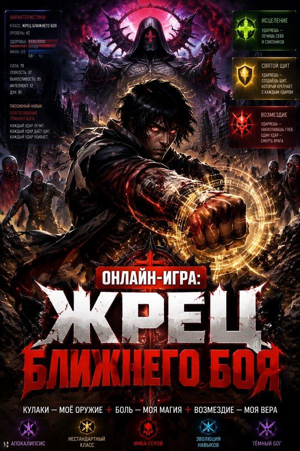 Онлайн-игра: Жрец ближнего боя