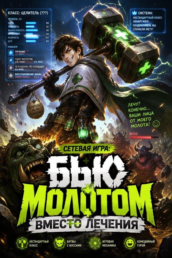 Сетевая игра: Бью молотом вместо лечения