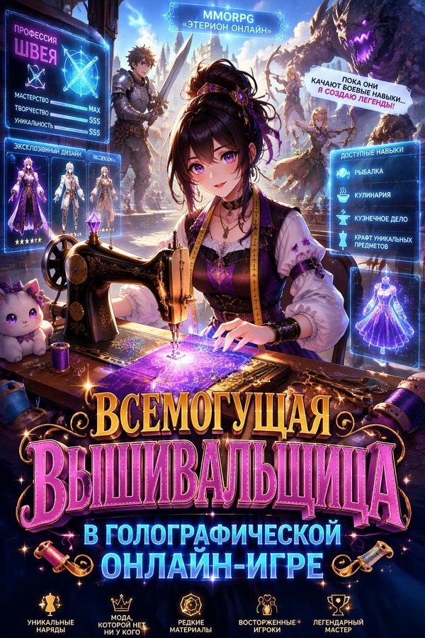 Всемогущая вышивальщица в голографической онлайн-игре