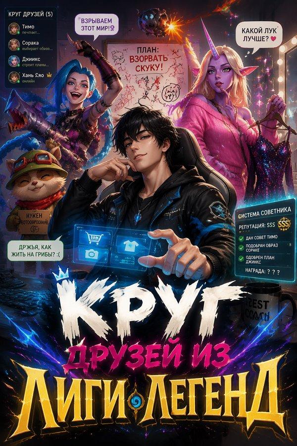 Круг друзей из Лиги Легенд