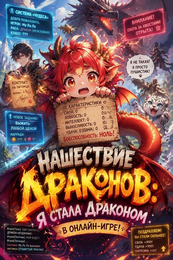 Нашествие драконов: Я стала драконом в онлайн-игре!