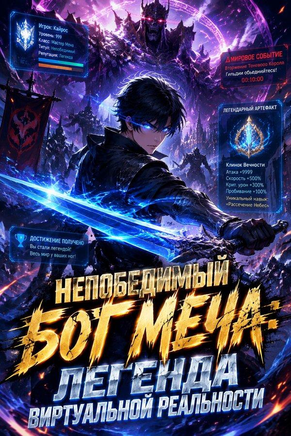 Непобедимый Бог Меча: Легенда Виртуальной Реальности