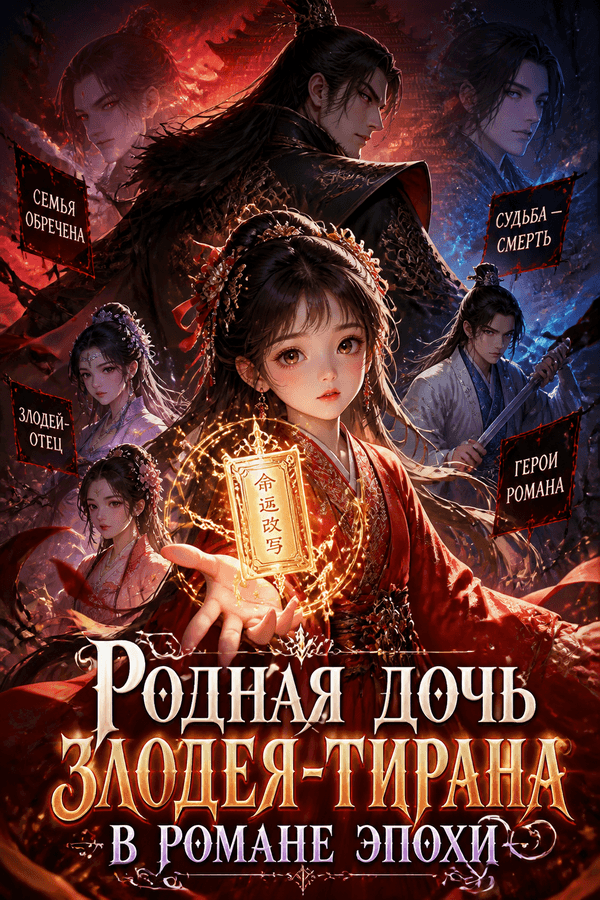 Родная дочь злодея-тирана в романе эпохи