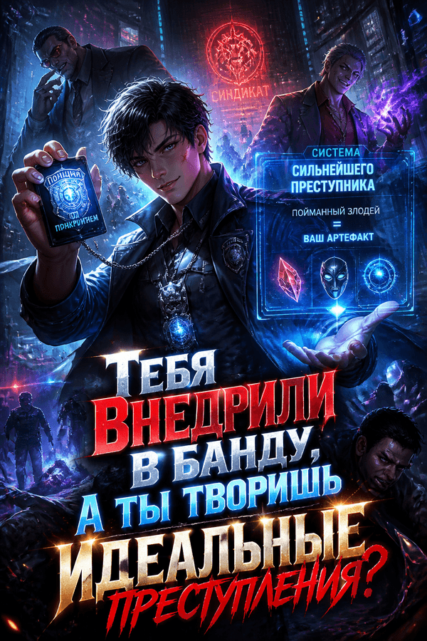 Тебя внедрили в банду, а ты творишь идеальные преступления?