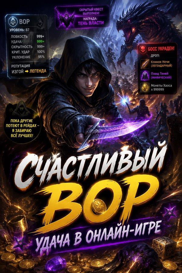 Счастливый вор: удача в онлайн-игре
