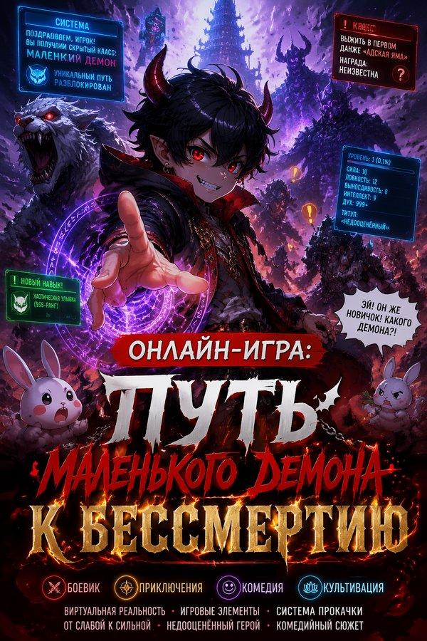 Онлайн-игра: Путь маленького демона к бессмертию