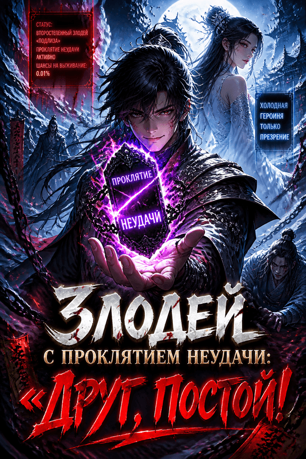 Злодей с проклятием неудачи: «Друг, постой!