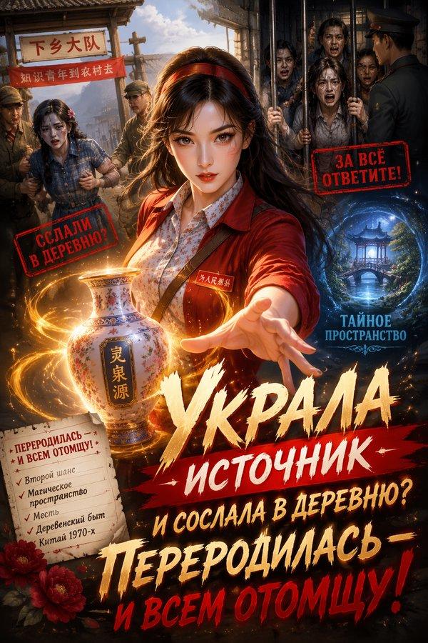 Украла источник и сослала в деревню? Переродилась — и всем отомщу!