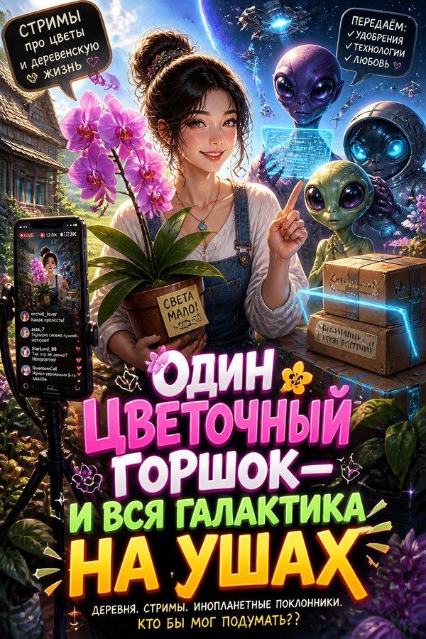Один цветочный горшок — и вся галактика на ушах