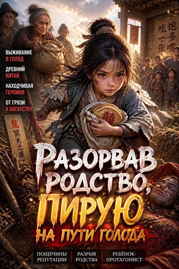 Разорвав родство, пирую на пути голода