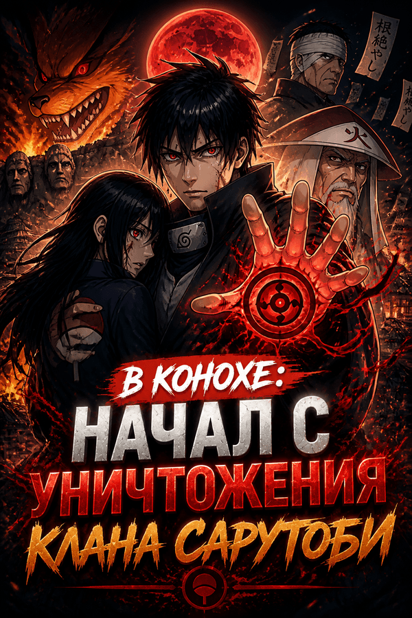 В Конохе: начал с уничтожения клана Сарутоби