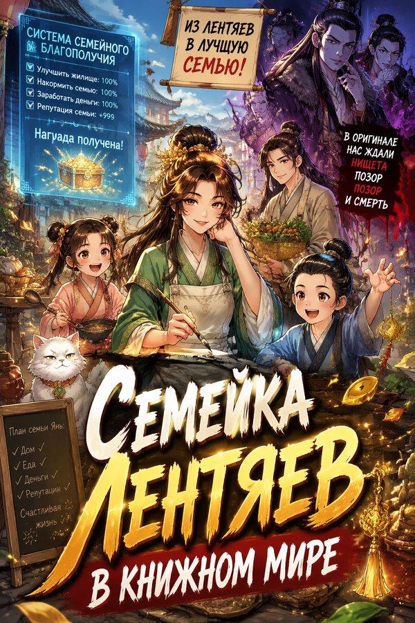 Семейка лентяев в книжном мире