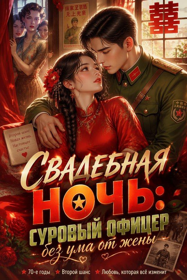 Свадебная ночь: суровый офицер без ума от жены
