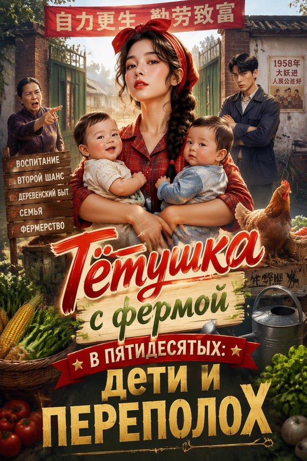 Тётушка с фермой в пятидесятых: дети и переполох