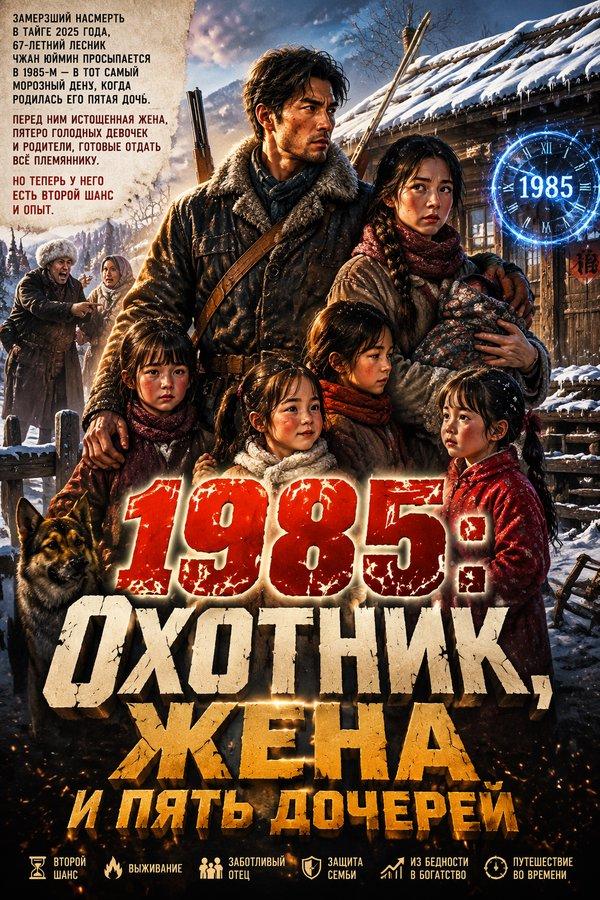 1985: Охотник, жена и пять дочерей