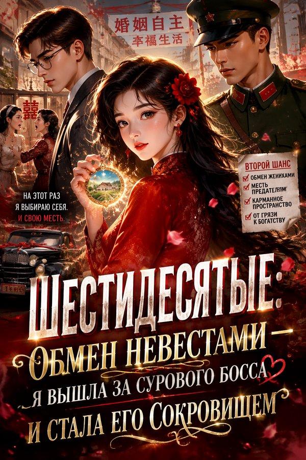Шестидесятые: Обмен невестами — я вышла за сурового босса и стала его сокровищем