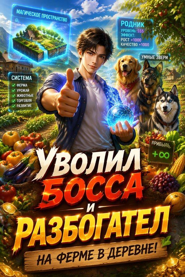 Уволил босса и разбогател на ферме в деревне!