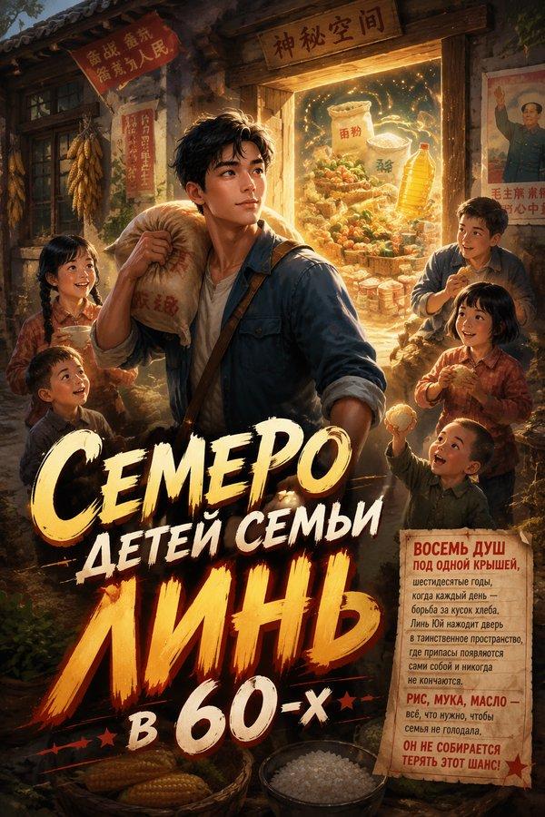 Семеро детей семьи Линь в 60-х