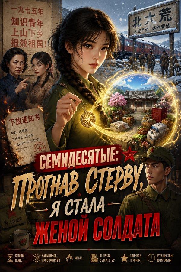 Семидесятые: Прогнав стерву, я стала женой солдата