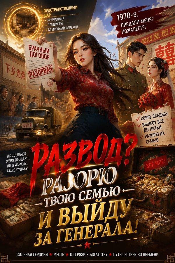 Развод? Разорю твою семью и выйду за генерала!