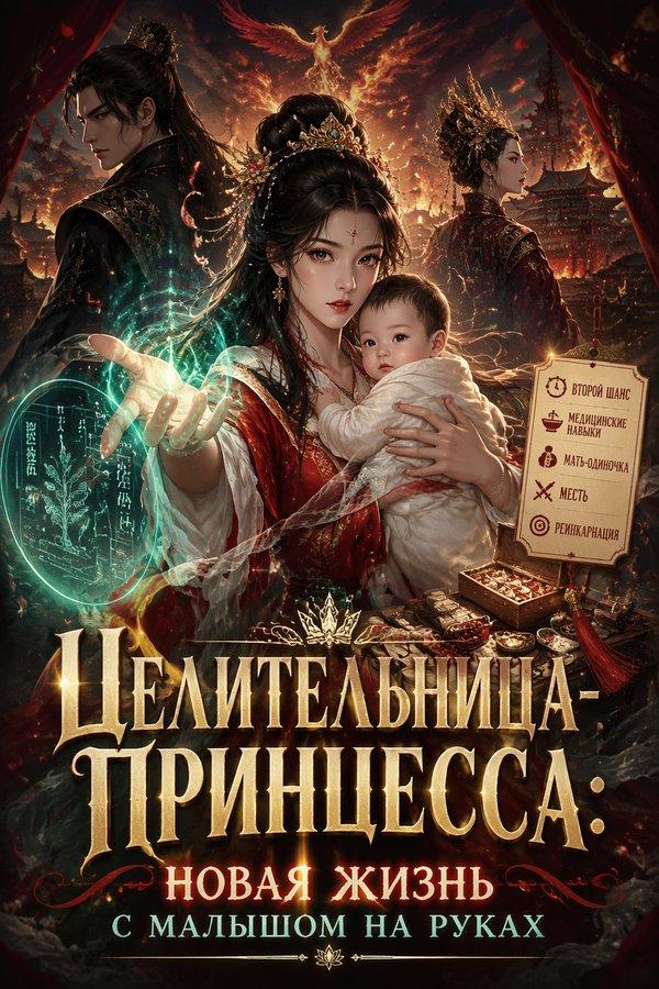 Целительница-принцесса: Новая жизнь с малышом на руках