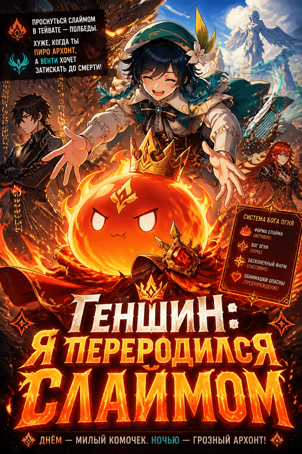 Геншин: Я переродился слаймом