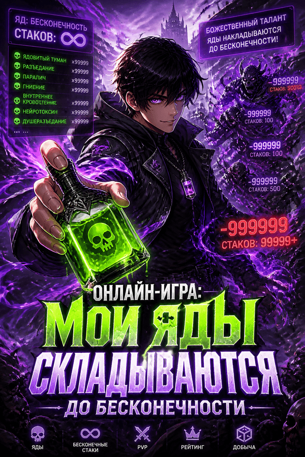 Онлайн-игра: Мои яды складываются до бесконечности