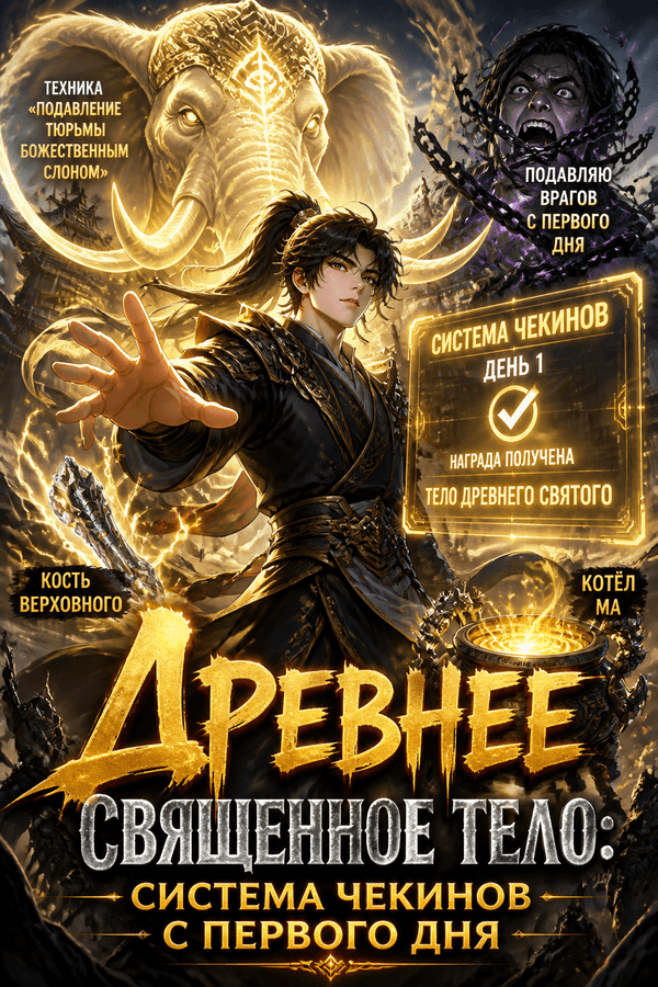Древнее священное тело: Система чекинов с первого дня