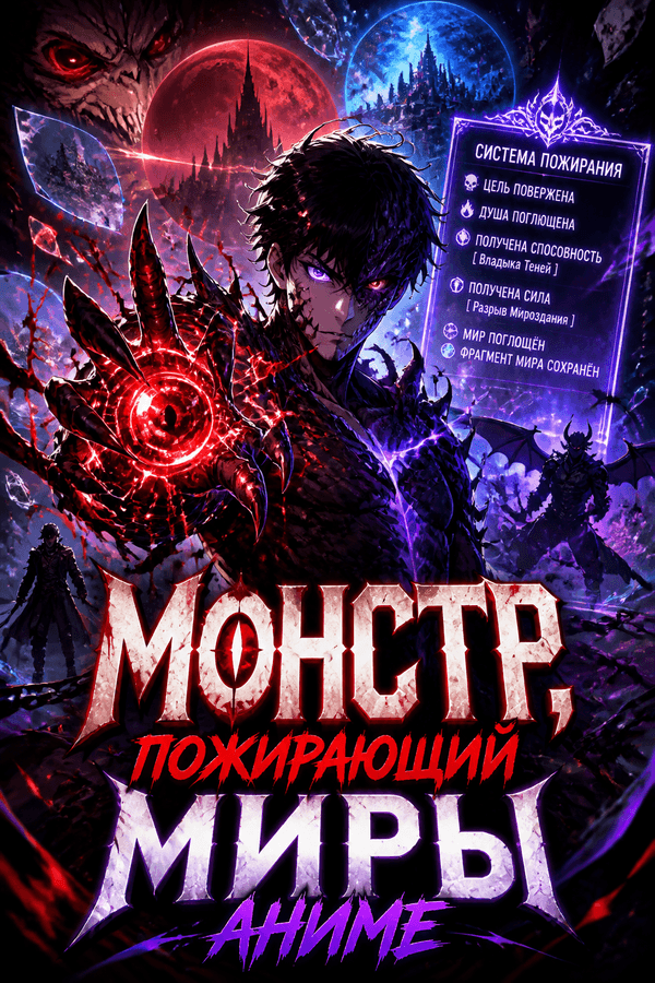 Монстр, пожирающий миры аниме