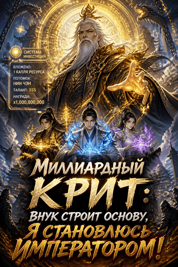 Миллиардный крит: внук строит основу, я становлюсь императором!