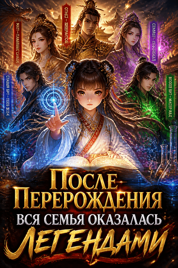 После перерождения вся семья оказалась легендами