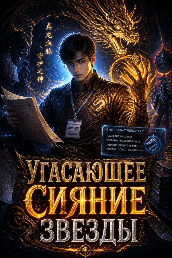 Угасающее сияние звезды