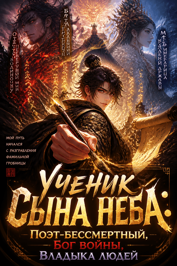 Ученик Сына Неба: Поэт-бессмертный, Бог войны, Владыка людей