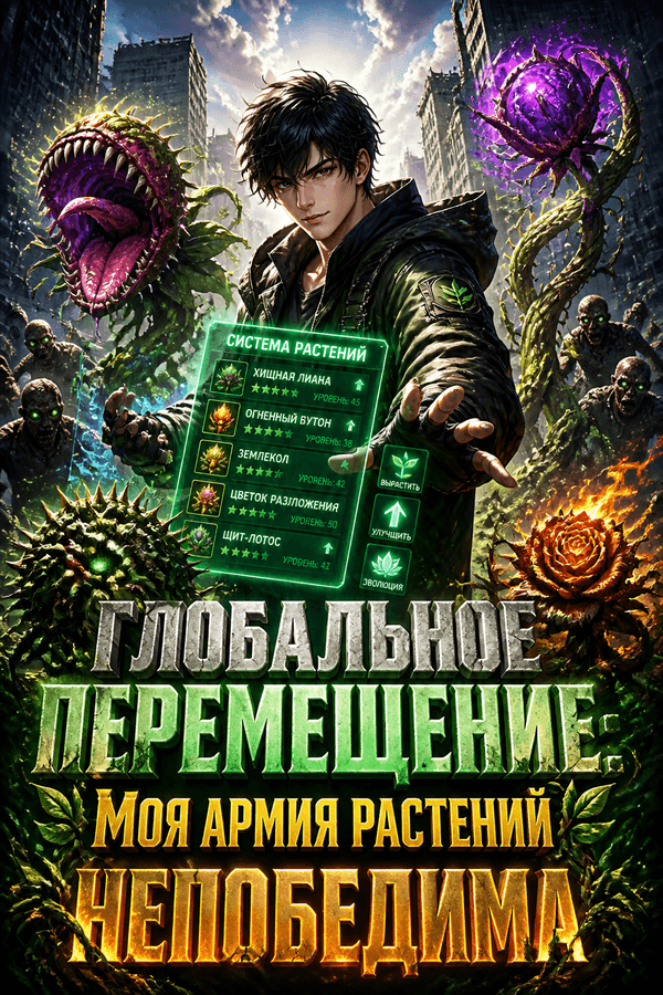 Глобальное перемещение: моя армия растений непобедима