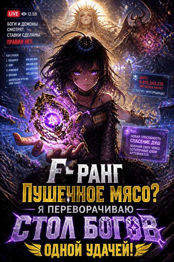 F-ранг пушечное мясо? Я переворачиваю стол богов одной удачей!