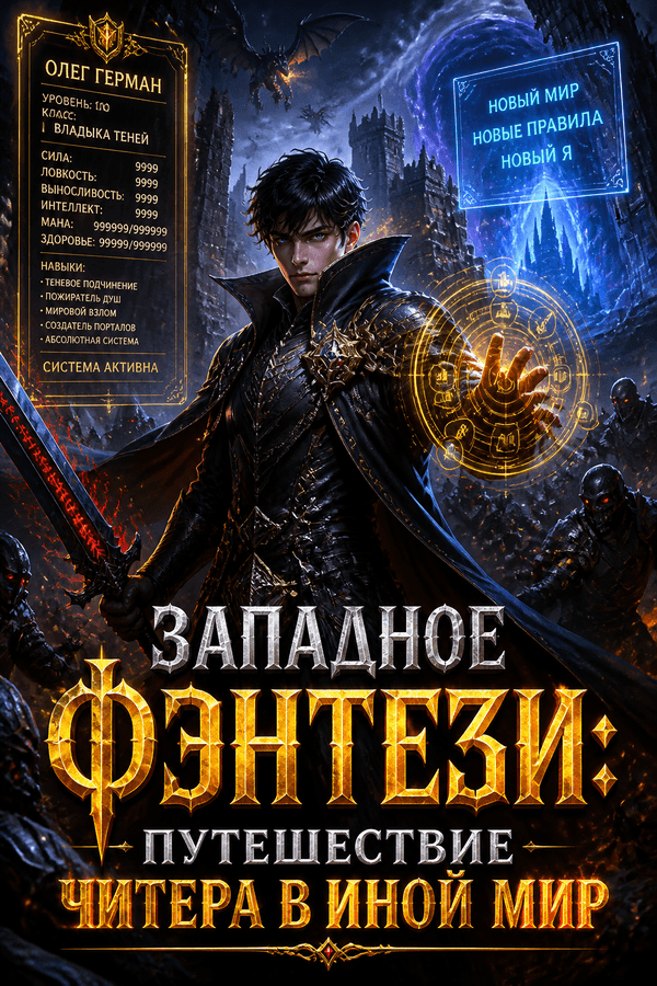 Западное фэнтези: Путешествие читера в иной мир