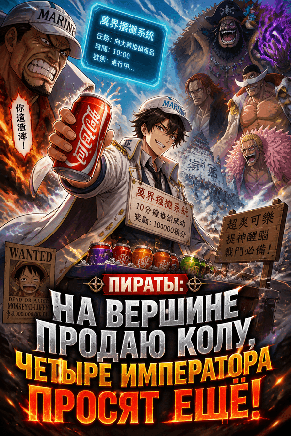 Пират: Продаю колу на вершине, Йонко на коленях просят добавки