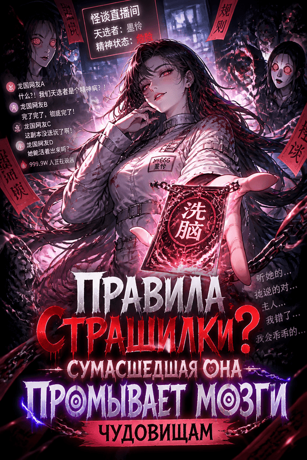 Правила странных историй? Психопатка промывает мозги самим призракам