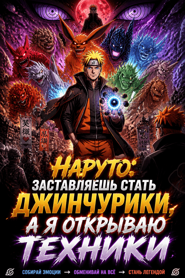 Наруто: Джинчурики с читерской системой эмоций