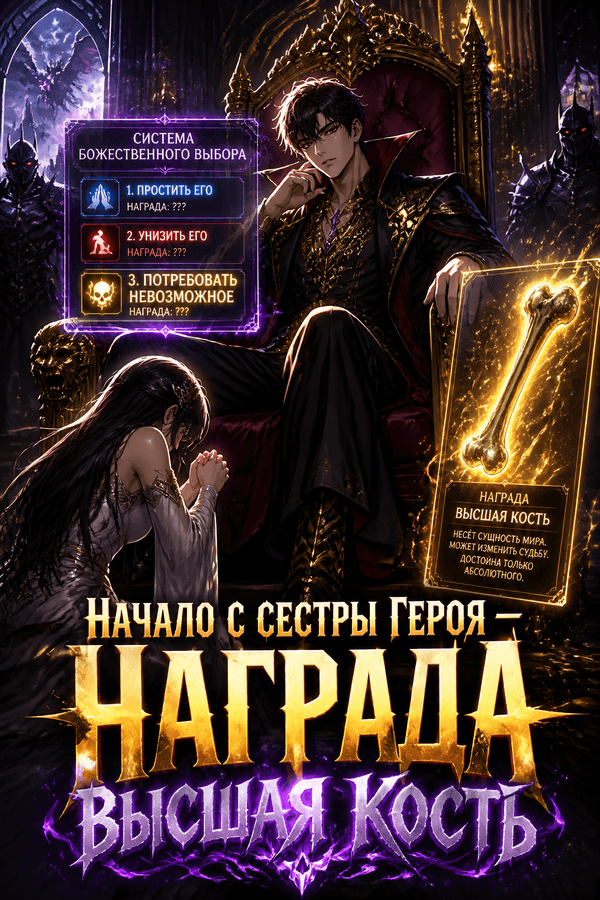 Начало с сестры героя — награда Высшая кость
