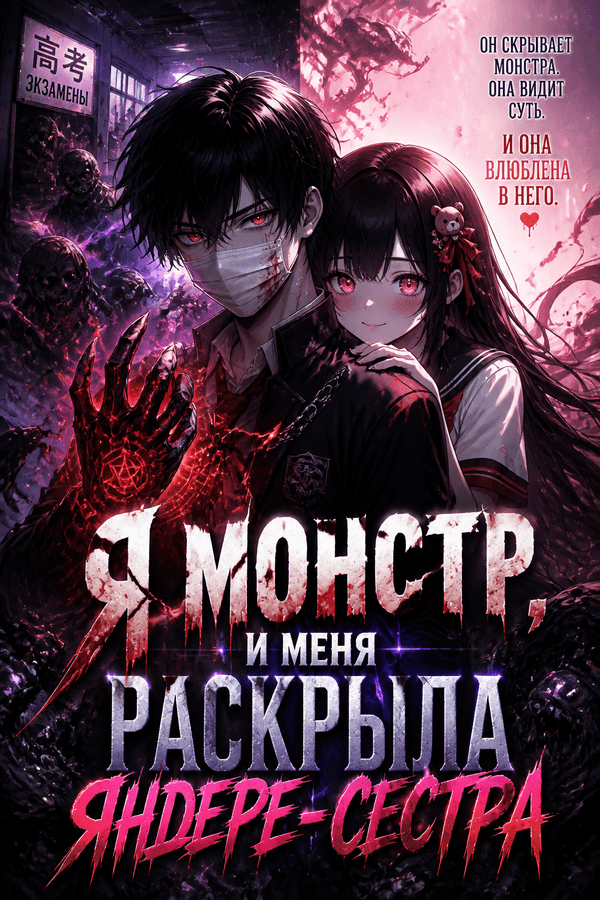 Я монстр, и меня раскрыла яндере-сестра